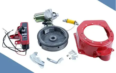 electric start horizontal engine kits